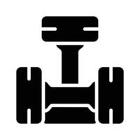 A pair of dumbbells symbolizing fitness, exercise, and strength. vector