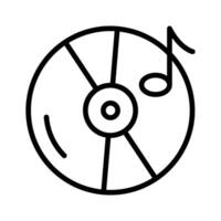 Take a look at this amazing icon of compact disc in modern style.. vector