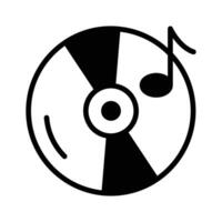 Take a look at this amazing icon of compact disc in modern style.,. vector