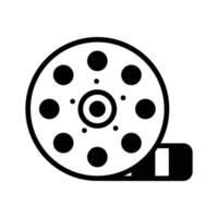 Doodle design icon of movie roll, ready To use.,. vector