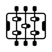 Take a look at this amazing icon of foosball table.,. vector