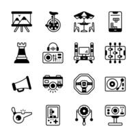 Take a look at this amazing icons representing various lifestyle and entertainment items, vector