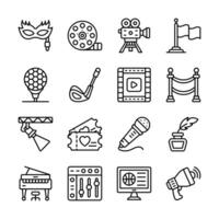 Take a look at this amazing icons set of entertainment and multimedia, vector