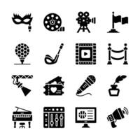 Take a look at this amazing icons set of entertainment and multimedia. vector
