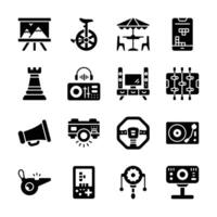 Take a look at this amazing icons representing various lifestyle and entertainment items. vector
