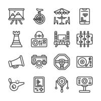 Take a look at this amazing icons representing various lifestyle and entertainment items.. vector