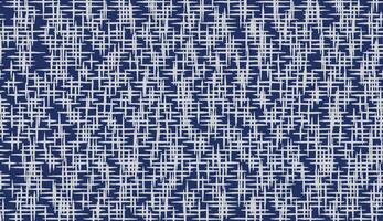 Crafted hand drawn brush line abstract cross line pattern, Japanese folk and Ethnic wood carving, engraving, weaving, basketry textured surface background, simple graphic for fabric, textile, carpet vector