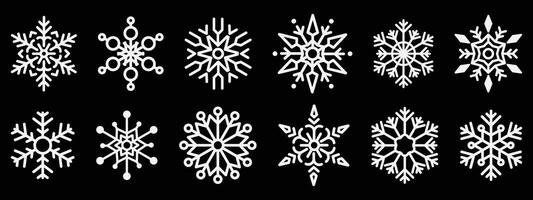 Winter Snowflake Pattern Design vector