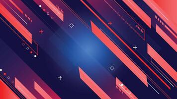 Bold abstract graphic design with diagonal geometric accents vector