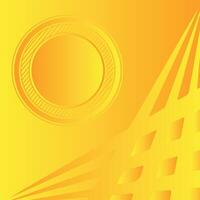 Yellow abstract background modern energy technology concept futuristic graphic. Yellow abstract background design, bright poster. Yellow background abstract poster, banner vector