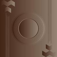 Abstract chocolate gradient background - Geometric texture vector
