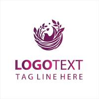 Soft Nest Design vector