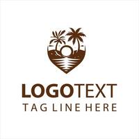 Coconut Nirvana Coconut Logo vector