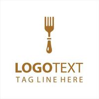 Fork Roots fork logo vector