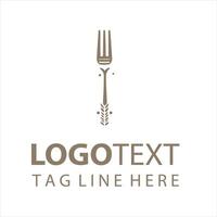 For Your Fork fork logo vector