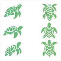 Swift Turtle Logo Collection vector