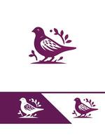 Moonlit Quail Wisp vector