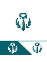 Luxe Knot tie logo vector