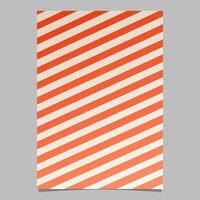 A red and white striped pattern on a white background vector