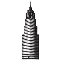 Tall Skyscraper Architecture Illustration For Urban Design Concepts vector