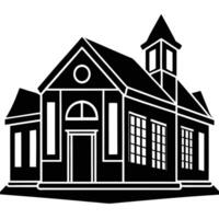 Creative Building Line Art Silhouette Concepts vector