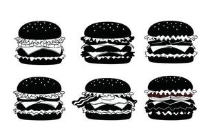 油彩『Burger Set』 Amazon.com: Yukon Glory™ Burger Serving Set, Perfect For