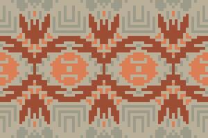 Sari Border Geometric Patterns Examplesfolk Embroidery, Aztec Geometric Ornament Print. Design for Carpet, Wallpaper, Clothing, Wrapping, Fabric vector