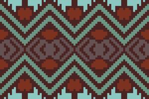 Squares Abstract Geometric Patternfolk Embroidery, Aztec Geometric Ornament Print. Design for Carpet, Wallpaper, Clothing, Wrapping, Fabric vector