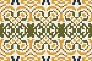 Native Patterns Geometric Islamic Patternfolk Embroidery, Aztec Geometric Ornament Print. Design for Carpet, Wallpaper, Clothing, Wrapping, Fabric vector