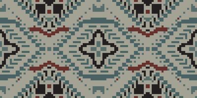 Zigzag Geometrical Pattern Designfolk Embroidery, Aztec Geometric Ornament Print. Design for Carpet, Wallpaper, Clothing, Wrapping, Fabric vector