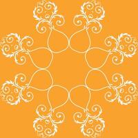 Damask Fabric Turkish Arabic Pattern Imagesfolk Embroidery, Aztec Ornament Print. Design for Carpet, Wallpaper, Clothing, Wrapping, Fabric vector