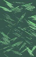 A green background with a bunch of lines vector
