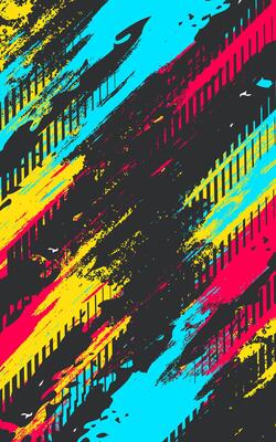 A colorful abstract background with paint splatters