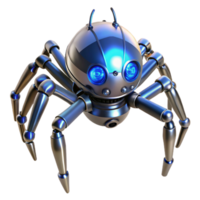 Futuristic Robotic Spider Design, Mechanics, and Technology png