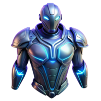 Futuristic Armored Combat Suit Cyberpunk Sci Fi Design png