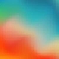 a colorful background with a blurry image vector