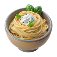 Creamy Pasta with Basil A Simple Recipe png