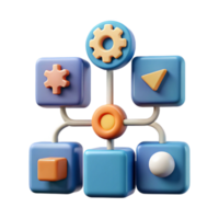 System Integration Modular Design and Network Connections png