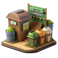 Efficient Waste Management System Best Practices for Recycling and Disposal png