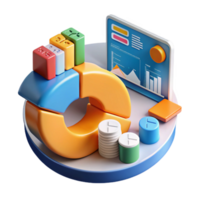 Data Visualization Charts, Graphs, and Financial Analysis png