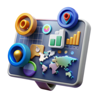 Global Business Analytics Dashboard Data Visualization Insights png