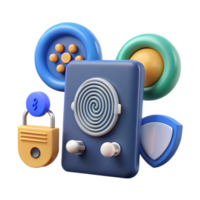 Digital Security System Protection, Privacy, and Encryption png