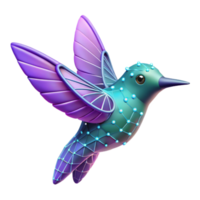Hummingbird Network Connecting Nodes, Flight of Innovation png