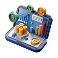 Financial Growth Data Analysis Investment Strategy png