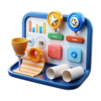 Interactive Dashboard Data Visualization, Progress Tracking, and Goal Achievement png