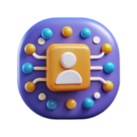 User Data Network Connections, Integration, and Profile Management png