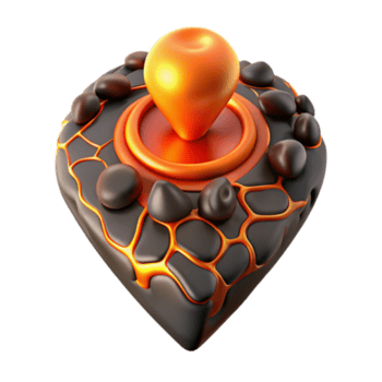 vulcanico telecomando da gioco 3d rendere di astratto gioco controllore png