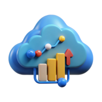 Cloud Computing Growth Data Analytics and Upward Trend png