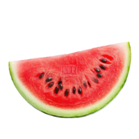 Fresh watermelon slice on Transparent background perfect for summer snacks or refreshing desserts, watermelon sliceisolated on background png