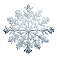 Snowflakes isolated on Transparent background showcasing unique crystalline structures and intricate designs, snowflakes isolated on png